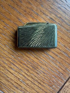 Vintage mini Colibri  lighter, empty, collector item